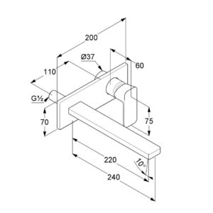 смеситель kludi 42245N075-фото2