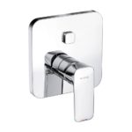 встраиваемый смеситель для ванны и душа PUSH & SWITCH Kludi 406590575-фото1