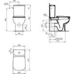 Бачок для унитаза боковая подводка Ideal Standard T323601-фото2