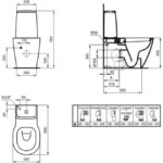 Бачок для унитаза Ideal Standard CONNECT CUBE E7175MA-фото2