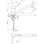 Cмеситель для кухонной мойки Ideal Standard CERALOOK BC292GN-фото2