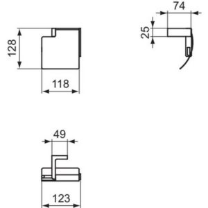 Держатель туалетной бумаги Ideal Standard CONCA T4496GN-фото2