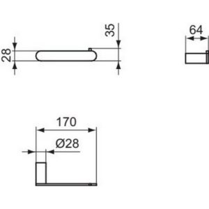 Держатель туалетной бумаги Ideal Standard CONCA T4497A5-фото2