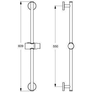 Душевая штанга Ideal Standard IDEALRAIN B9420AA-фото2