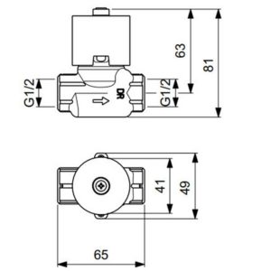 Ideal Standard Ankastre Stop Valf BC461NU-фото2