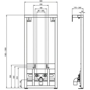 Инсталляция для биде Ideal Standard NO SUITE DEFINED W589667-фото2