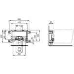 Инсталляция для биде Ideal Standard PROSYS R016567-фото2