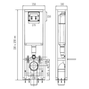 Инсталляция для унитаза Ideal Standard TE-MA NEW W371267-фото2