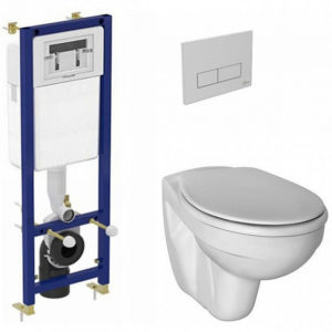 Инсталяция с подвесным унитазом Ideal Standard Set W770001-фото1