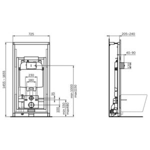 Исталляция для унитаза Ideal Standard PROSYS R0145A6-фото2