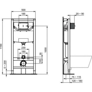 Исталляция для унитаза Ideal Standard PROSYS R0309AA-фото2