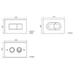 Клавиша смыва Ideal Standard KARISMA E4465GN-фото2