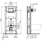 Комплект унитаза с инсталляцией Ideal Standard CONNECT PROSYS E8822301PC15-фото5