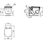Комплект унитаза с инсталляцией Ideal Standard PROSYS CONNECT E211601-фото6