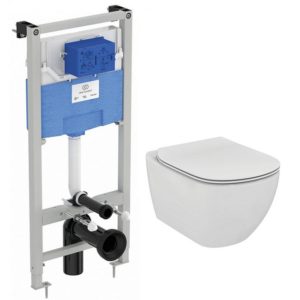 Комплект унитаза с инсталляцией Ideal Standard PROSYS TESI T3868V1-фото1
