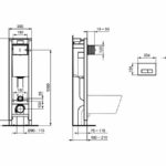 Комплект унитаза с инсталляцией Ideal Standard Tempo W440101-фото2