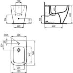 Напольное биде Ideal Standard i.life B T461758-фото8