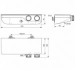 Настенный термостатический смеситель для душа Ideal Standard CERATHERM S200 A7329AA-фото2