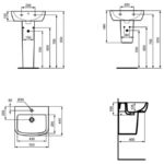 Пьедестал для раковины Ideal Standard TEMPO T422901-фото5