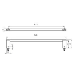 Полотенцедержатель Ideal Standard CONNECT E6982AA-фото2