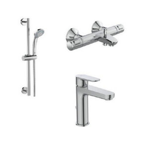 Промо-комплект смесителей 3 в 1 Ideal Standard CERATHERM T25 BC984AA-фото1