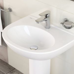 Раковина на стену Zentrum 5786B003-0001 цвет белый-фото2