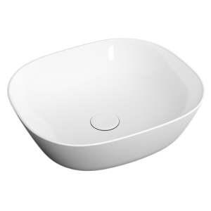 Раковина накладная 45 см Plural 7810B403-0016 цвет белый-фото1