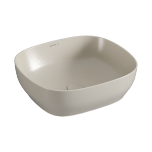 Раковина накладная чаша 48 см Outline Recycled 7994B066-0016 цвет матовый тауп-фото1