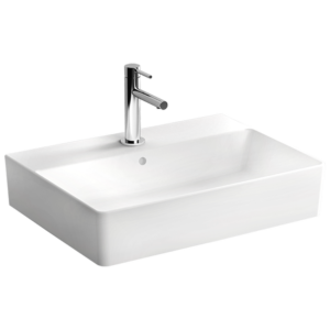 Раковина накладная чаша 60 см Nuo 7432B003-0631 цвет белый-фото1