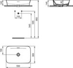 Раковина накладная Ideal Standard IPALYSS E2078X8-фото4