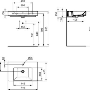 Раковина накладная Ideal Standard STRADA K078701-фото4