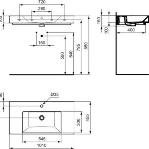 Раковина накладная Ideal Standard STRADA K079001-фото4