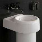 Раковина подвесная 40 см Liquid 7317B403-0001 цвет белый-фото2