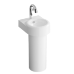 Раковина подвесная 40 см Liquid 7317B403-0001 цвет белый-фото1