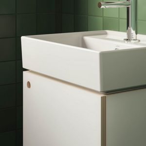 Раковина подвесная 45 см ArchiPlan 7400B003-0001 цвет белый-фото2