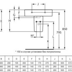 Раковина подвесная Ideal Standard Connect E810301-фото4