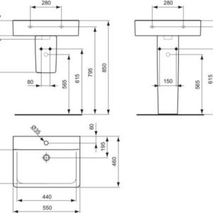 Раковина подвесная Ideal Standard Connect E811301-фото4