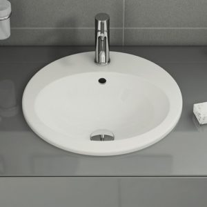 Раковина врезная сверху 53 см S20 5468B003-0001 цвет белый-фото2