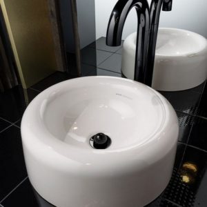 Раковина встраиваемая 40 см Liquid 7311B403-0016 цвет белый-фото2