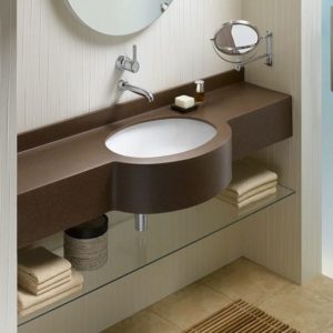 Раковина встраиваемая снизу 42 см S20 6039B003-0012 цвет белый-фото2