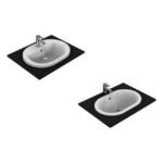 Раковина встраиваемая сверху (62х41) Ideal Standard CONNECT E5049MA-фото5