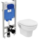Комплект унитаза с инсталляцией Ideal Standard PROSYS 2.0. EXACTO RX002602 цвет белый
