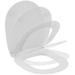 Сиденье тонкое для унитаза Ideal Standard CONNECT E772401 микролифт-фото3