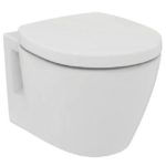 Сидение и крышка для унитаза Ideal Standard CONNECT SPACE E129101 микролифт-фото2