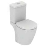 Сидение и крышка для унитаза Ideal Standard CONNECT SPACE E129101 микролифт-фото4