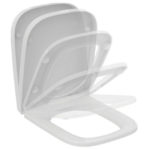 Сидение и крышка для унитаза Ideal Standard i.life A T453101 микролифт-фото1