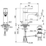 Смеситель для биде Ideal Standard  CONNECT AIR A7030AA-фото2