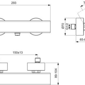Смеситель для душа Ideal Standard CONCA BC761GN-фото2