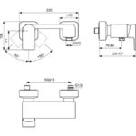 Смеситель для душа Ideal Standard EDGE A7120AA-фото2