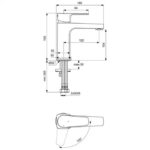 Смеситель для раковины Ideal Standard CERAFINE D BC687AA-фото2